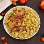 Schweinesteak mit Chicorée-Apfel-Soße-Rezept-ballesworld